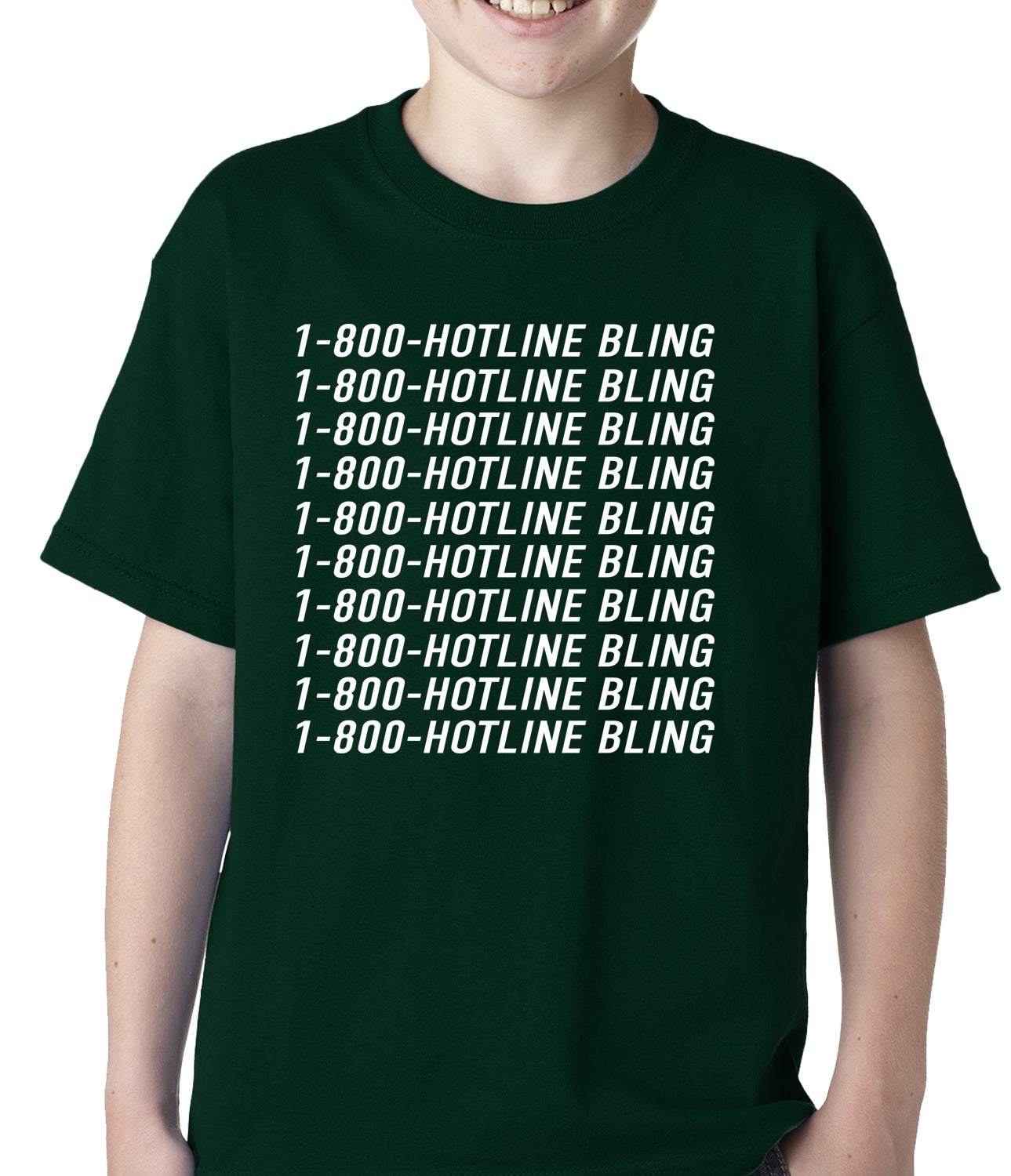 1-800-HotlineBling Kids T-shirt