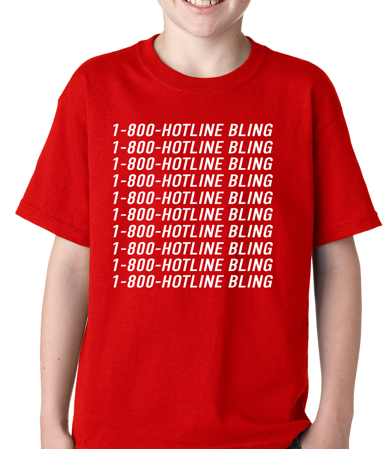 1-800-HotlineBling Kids T-shirt