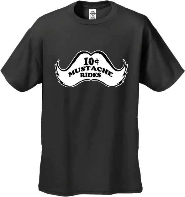 10 Cent Mustache Rides Men's T-Shirt