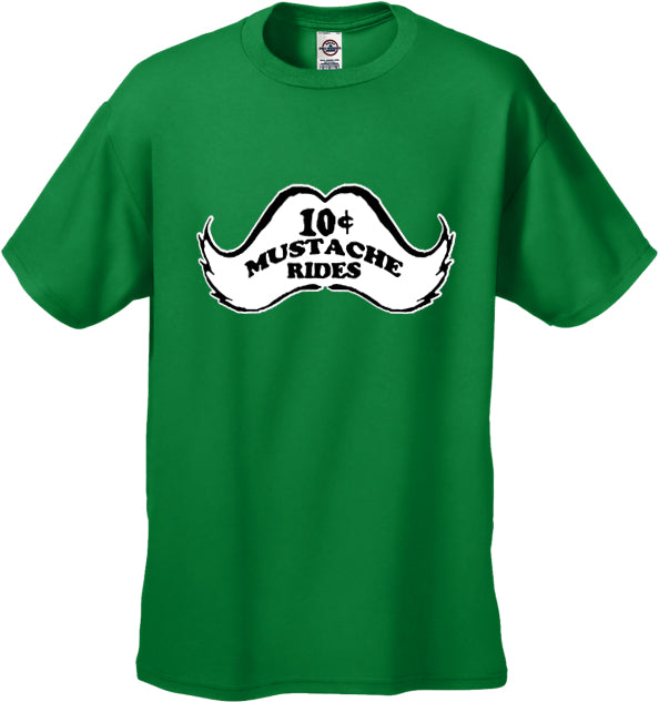 10 Cent Mustache Rides Men's T-Shirt