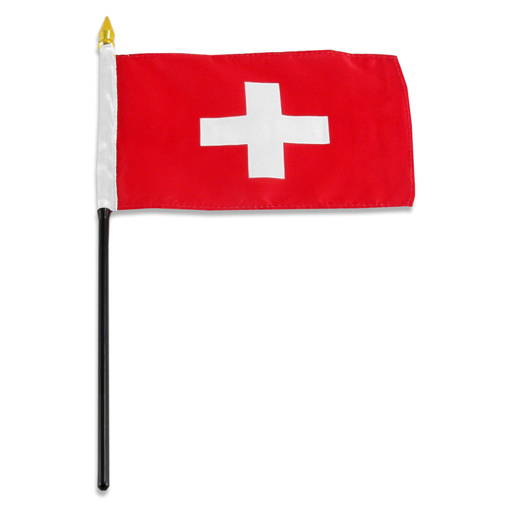 12 Pack of 4x6 Inch Switzerland Flag (12 Pack)