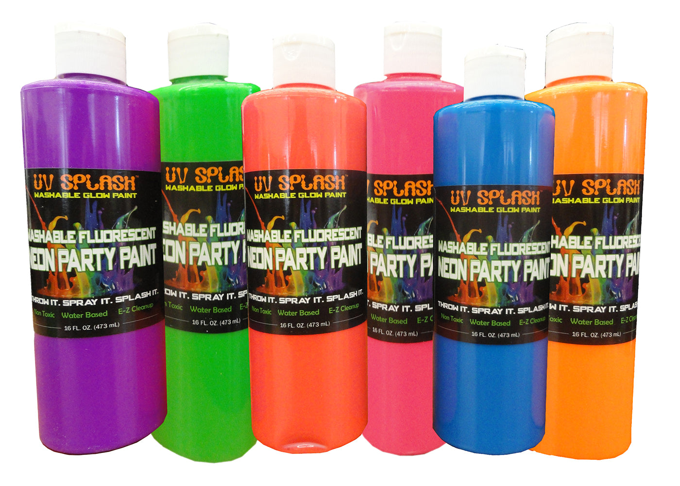 16 FL. OZ Neon Glowing Party Paint