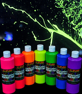 16 FL. OZ Neon Glowing Party Paint