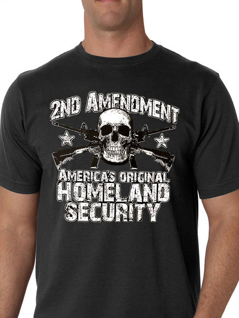 2nd Amendment America's Original Home Land Security Men's T-Shirt