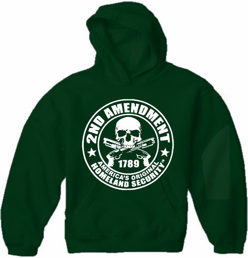 2nd Amendment Homeland Security Adult Hoodie