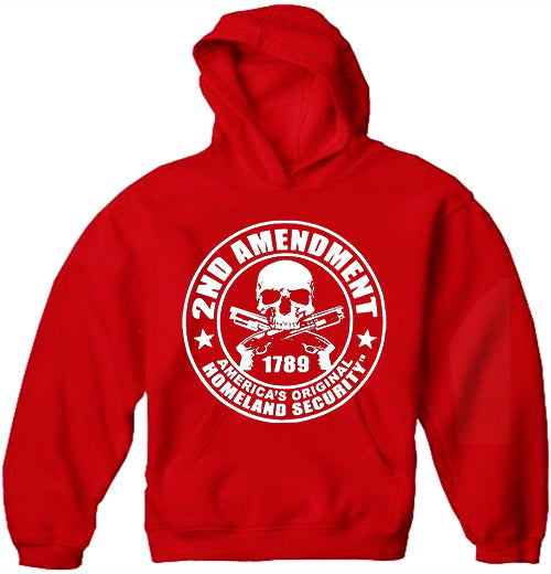 2nd Amendment Homeland Security Adult Hoodie