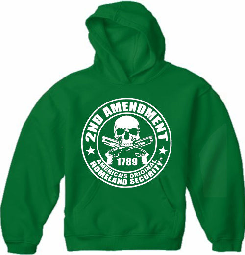 2nd Amendment Homeland Security Adult Hoodie