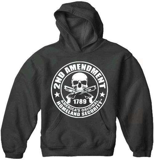 2nd Amendment Homeland Security Adult Hoodie