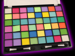 48 Colors Of Neon Blacklight Reactive Eye Shadow