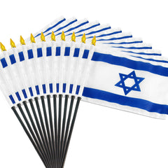 4x6 Inch Israeli Flag