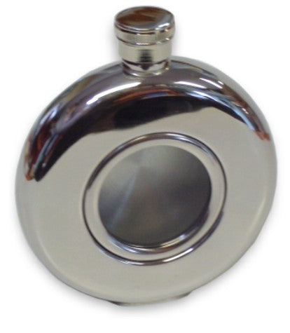 5 oz. Stainless Steel Window Flask