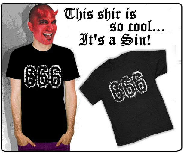 Distressed 666 Men's T-Shirt
