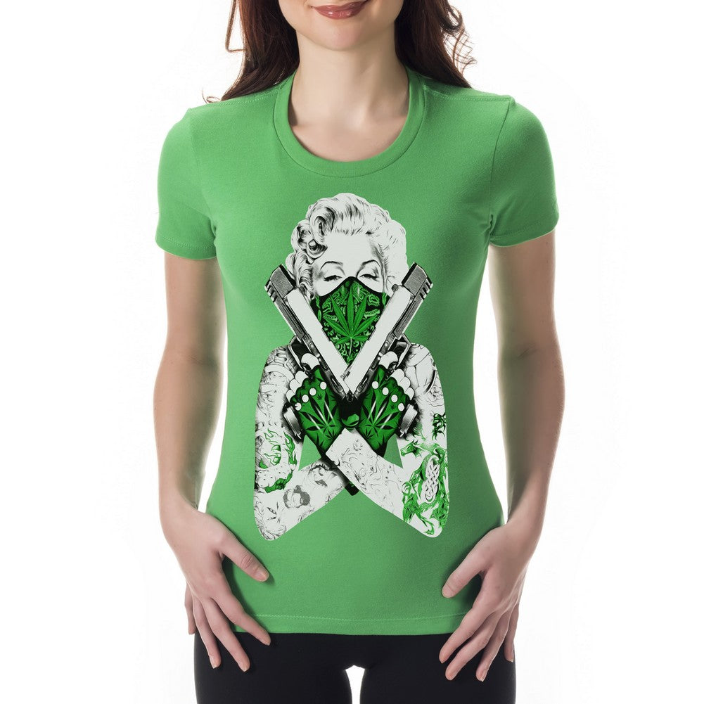 Marijuana Monroe "Gangster" Girl's T-Shirt