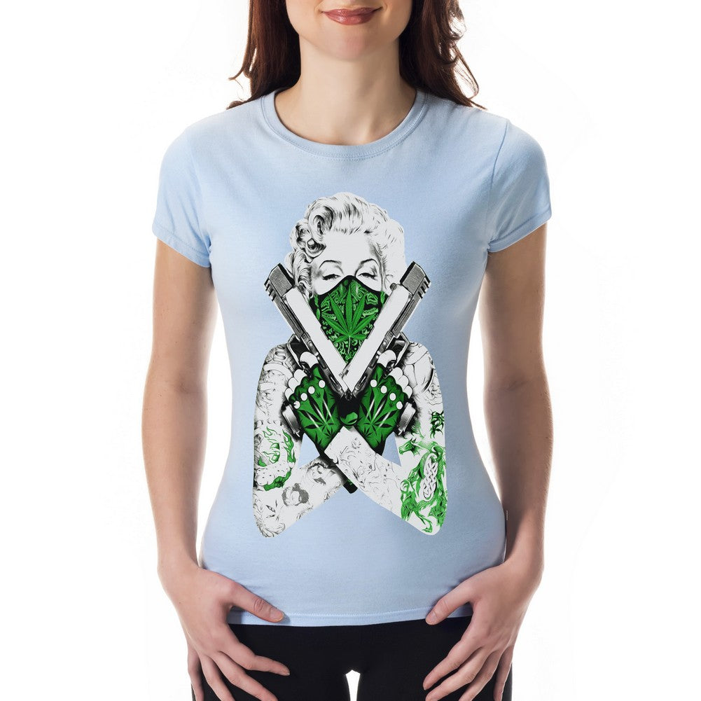 Marijuana Monroe "Gangster" Girl's T-Shirt