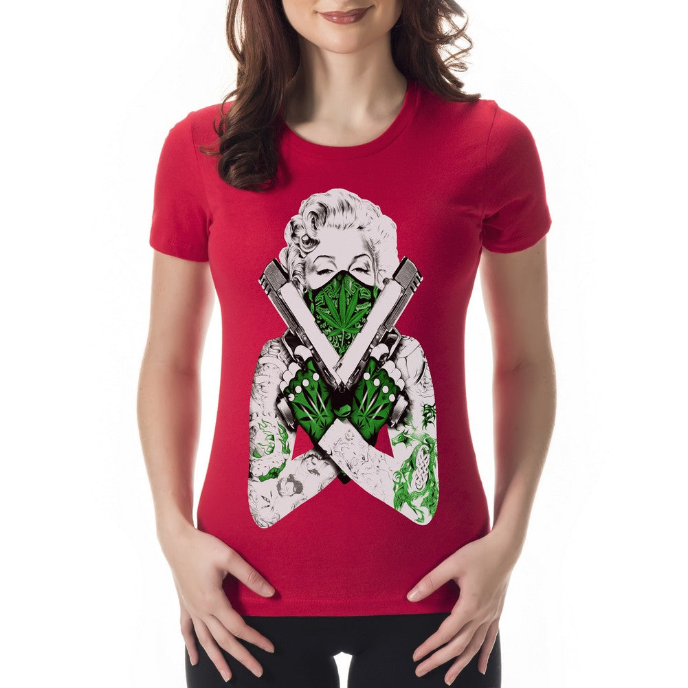 Marijuana Monroe "Gangster" Girl's T-Shirt