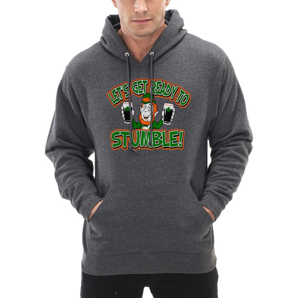 "Let's Get Ready To Stumble!" Irish Hoodie