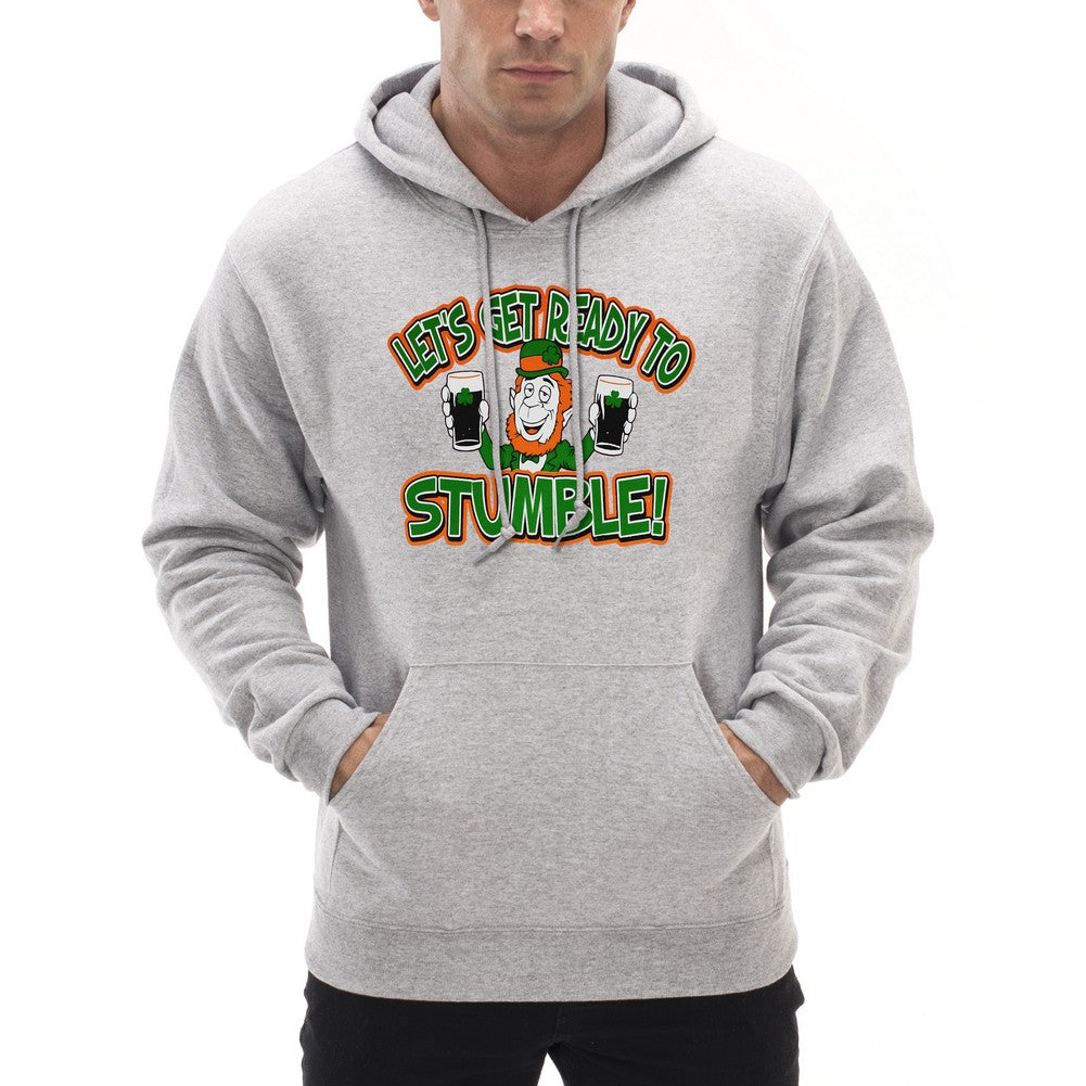 "Let's Get Ready To Stumble!" Irish Hoodie