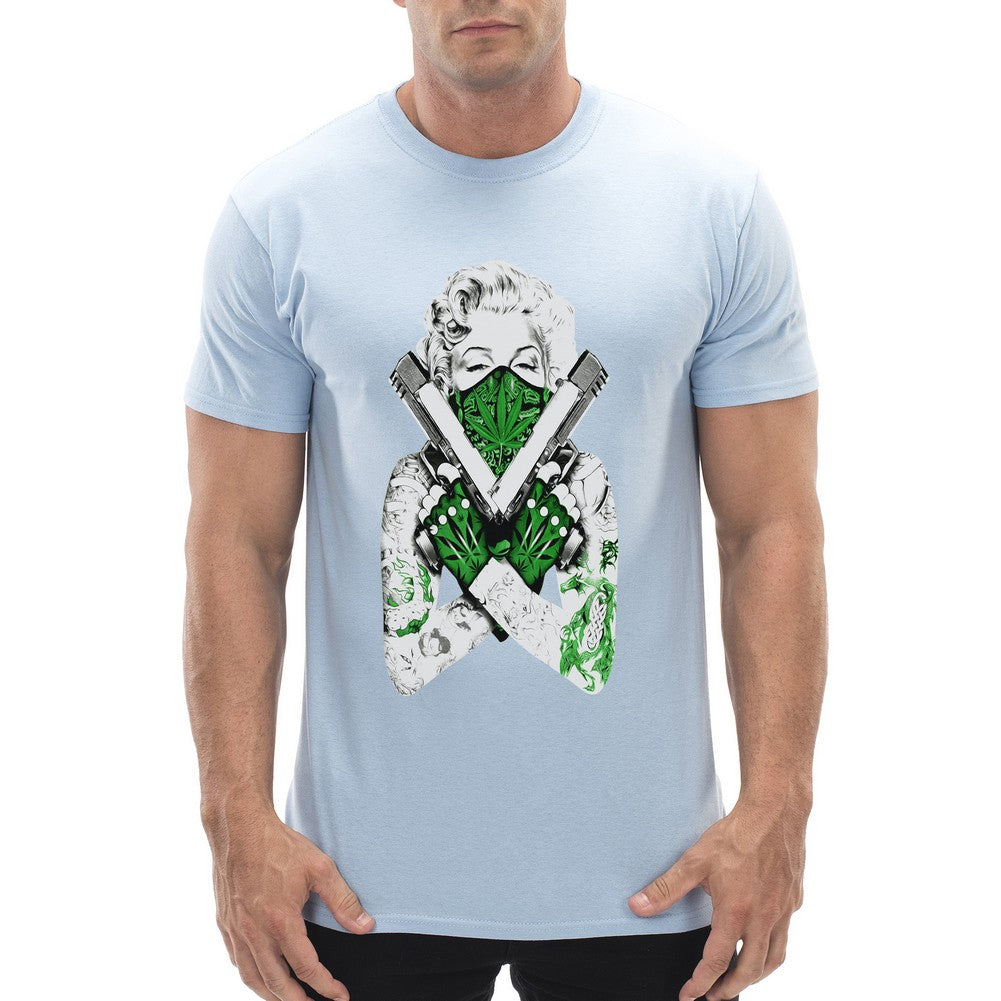 Marijuana Monroe "Gangster" Men's T-Shirt