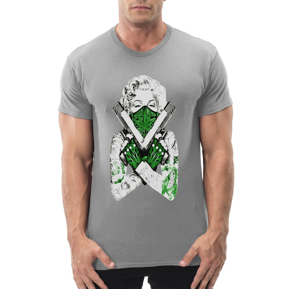 Marijuana Monroe "Gangster" Men's T-Shirt