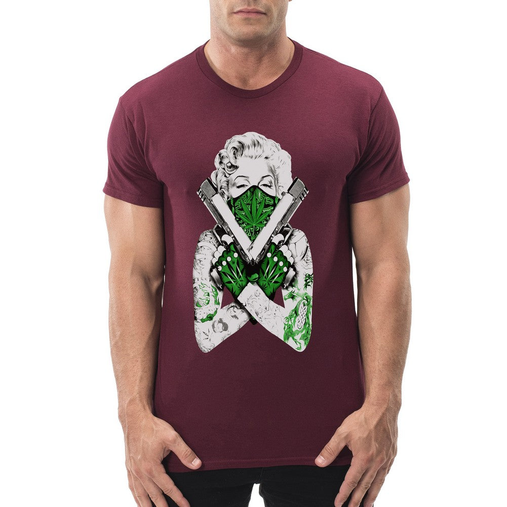 Marijuana Monroe "Gangster" Men's T-Shirt