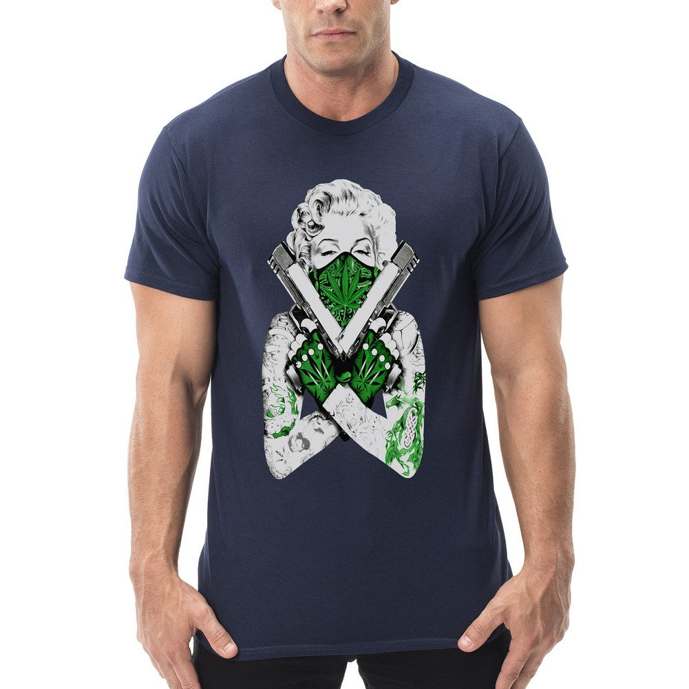 Marijuana Monroe "Gangster" Men's T-Shirt