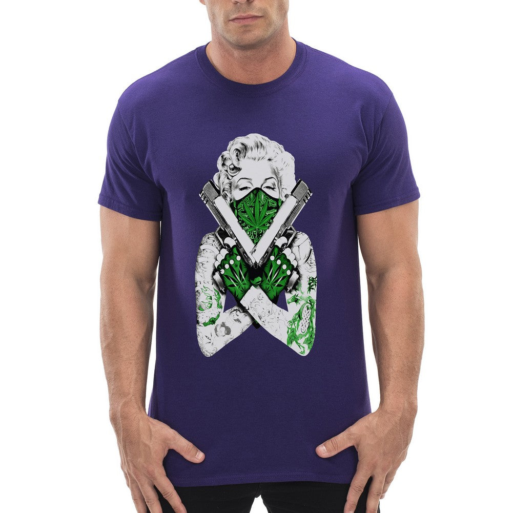 Marijuana Monroe "Gangster" Men's T-Shirt