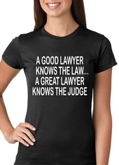 A Good Lawyer Girls T-shirt Black