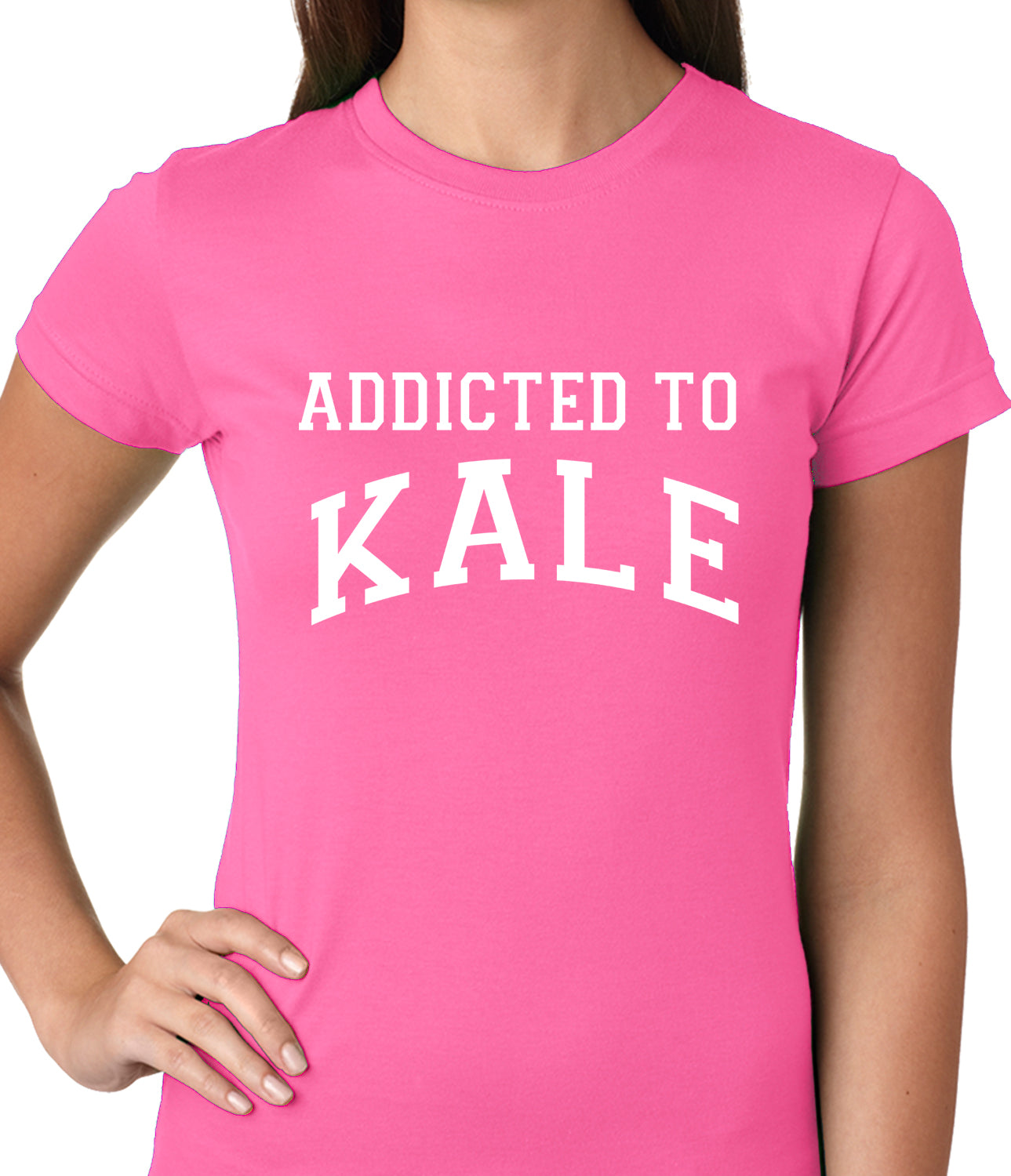 Addicted to Kale Ladies T-shirt