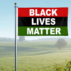 Black Lives Matter Flag 3x5 Feet Full African American Flag Colors - Black Lives Matter …