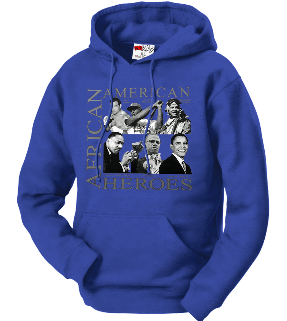 African American Hero Icons Hoodie