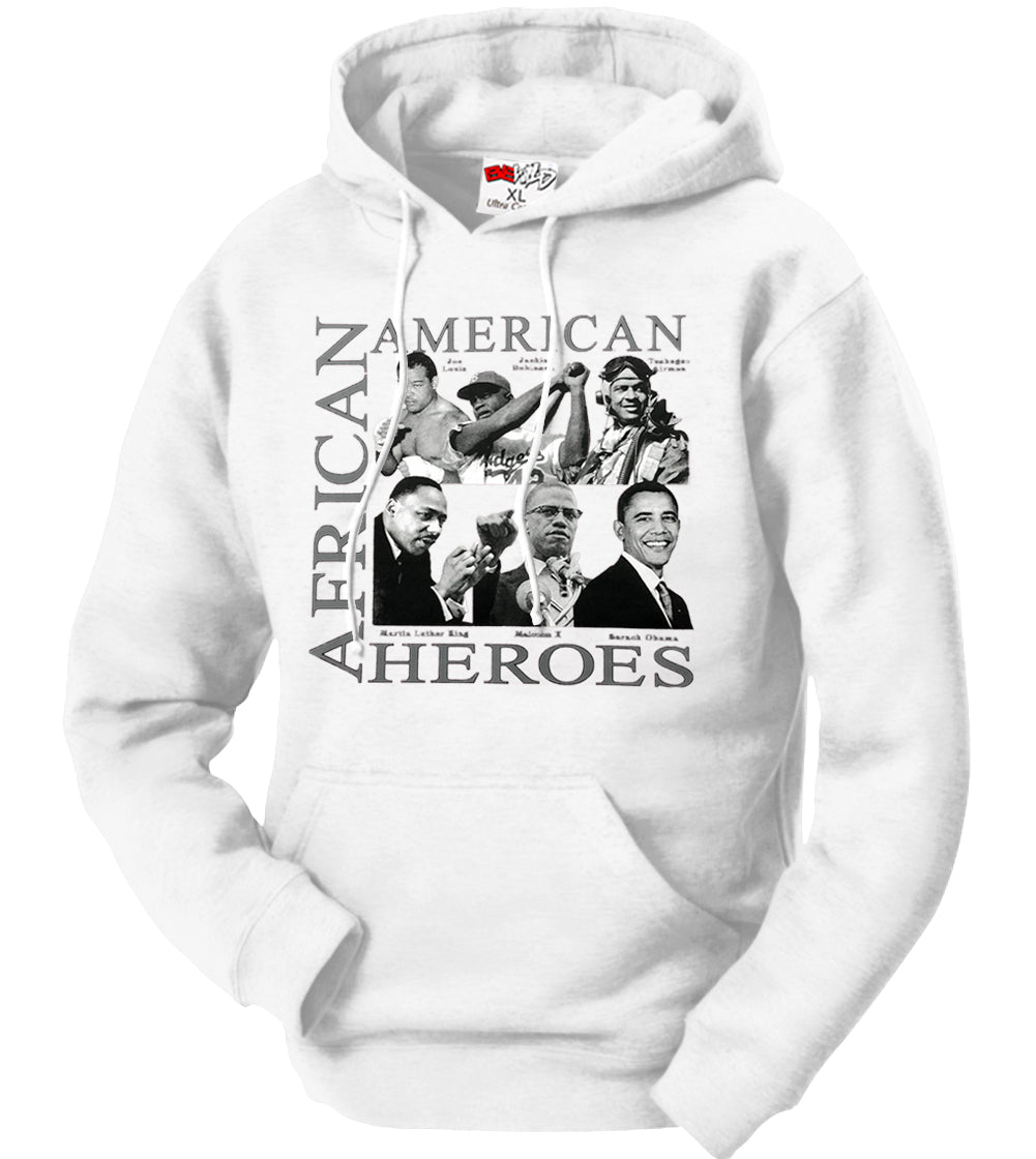 African American Hero Icons Hoodie