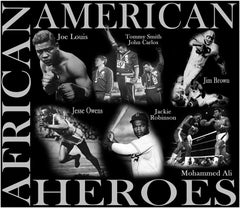 African American Sports Heroes Girl's T-Shirt