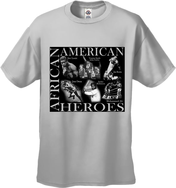 African American Sports Heroes Men's T-Shirt
