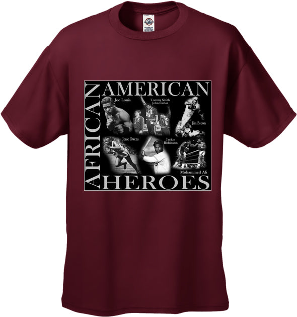 African American Sports Heroes Men's T-Shirt