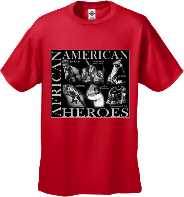 African American Sports Heroes Men's T-Shirt