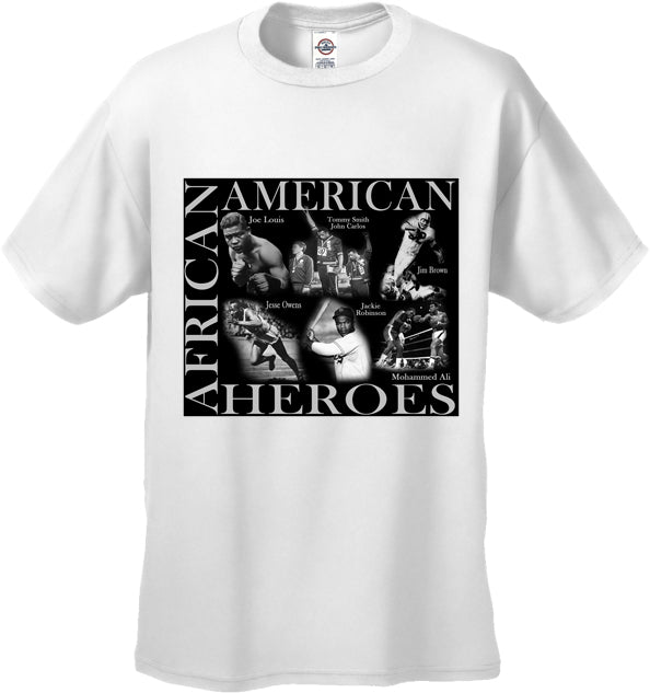 African American Sports Heroes Men's T-Shirt
