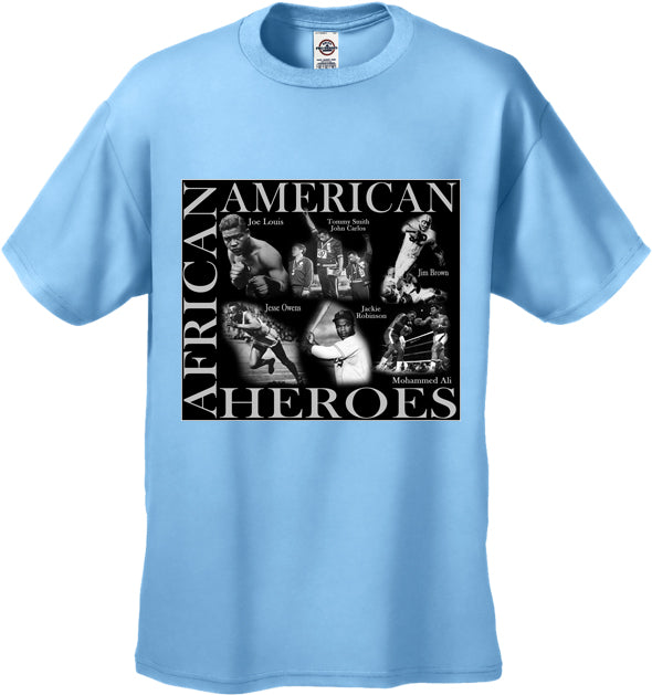 African American Sports Heroes Men's T-Shirt
