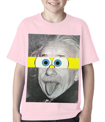 Albert Sponge-stein Kids T-shirt Pink
