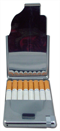 All In One Cigarette Case With cigarette Lighter (For Regular Size Only)