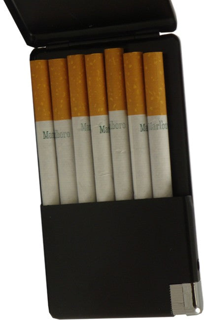 All In One Cigarette Case With cigarette Lighter (For Regular Size Only)