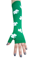 All Over Shamrocks Arm Warmers Left Hand