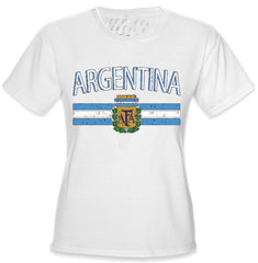 Argentina Vintage Flag International White