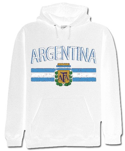 Argentina Vintage Flag International Hoodie