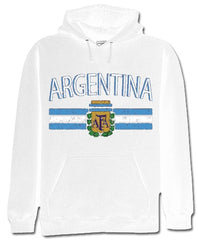 Argentina Vintage Flag International Hoodie