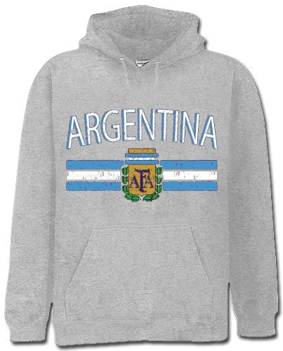 Argentina Vintage Flag International Hoodie