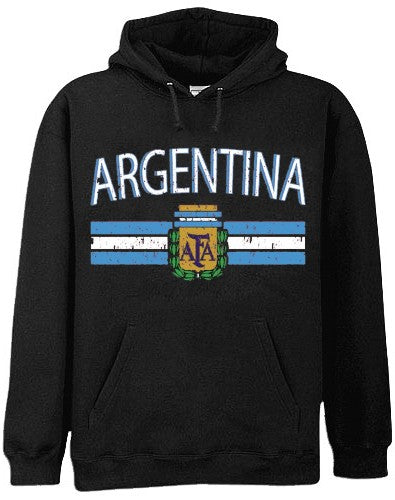 Argentina Vintage Flag International Hoodie