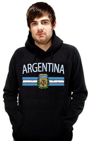 Argentina Vintage Flag International Hoodie