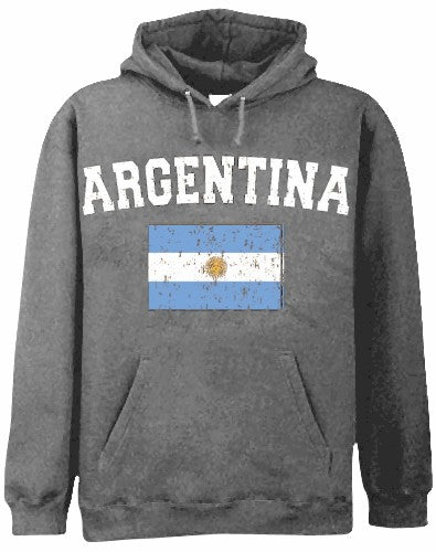 Argentina Vintage Flag International Hoodie