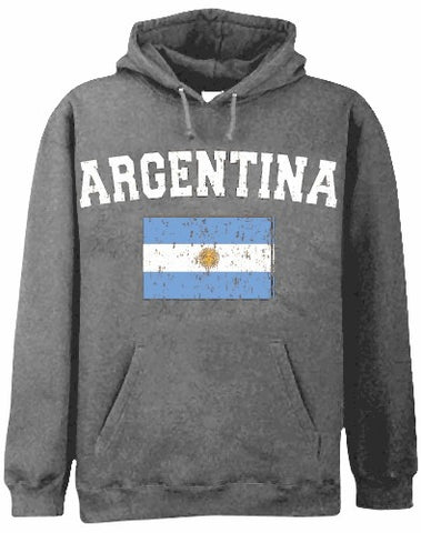 Argentina Vintage Flag International Hoodie