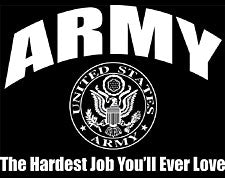 Army The Hardest Job Girls T-Shirt